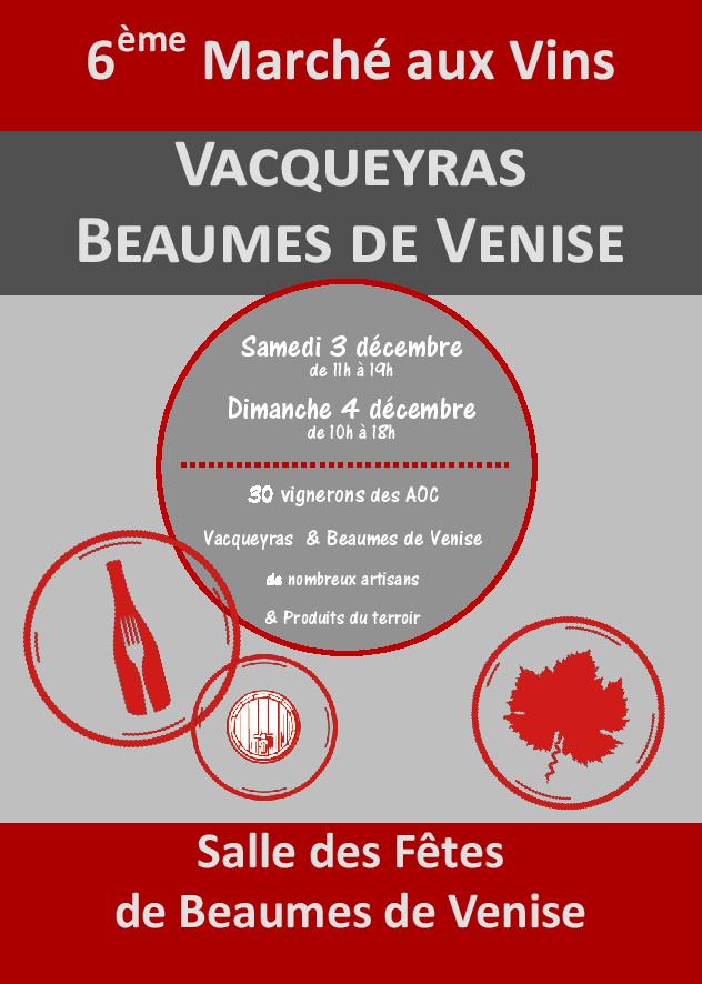 6ème marché aux vins Beaumes de Venise – Vacqueyras
