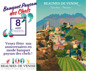 banquet paysan des chefs Beaumes de venise