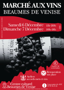 marché aux vins Beaumes de venise 2025