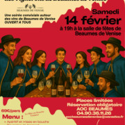 chapitre de la confrérie des vignerons de Beaumes de Venise du 14 février 2026
